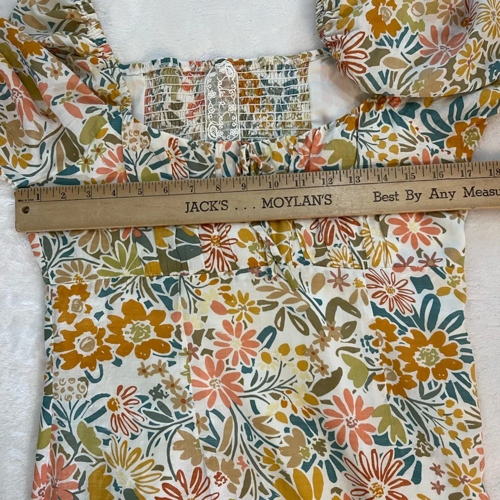 Sadie & Sage Dream On Puff Sleeve Mini Dress S
feminine girly summertime fun - Picture 11 of 12